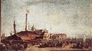 GUARDI, Francesco The Piazzetta oil painting artist